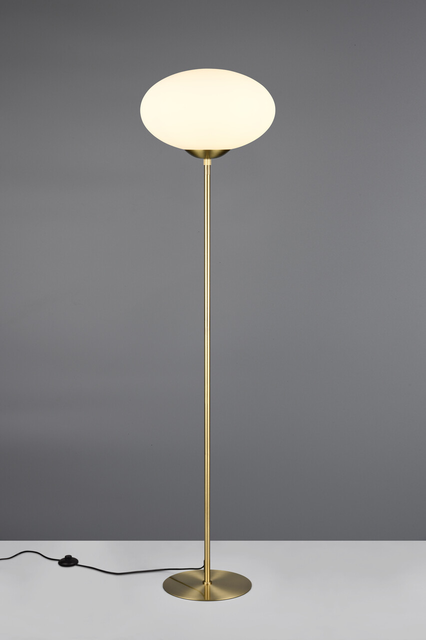 Lampadar Fomento, TRIO, 40x150 cm, 15W, 1x E27, metal, bronz mat/alb - imagine 6